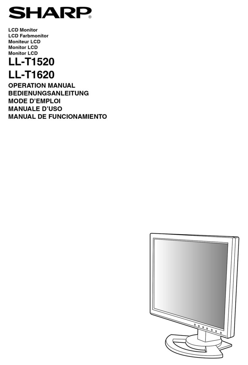 Sharp LL-T1520 Manuel utilisateur