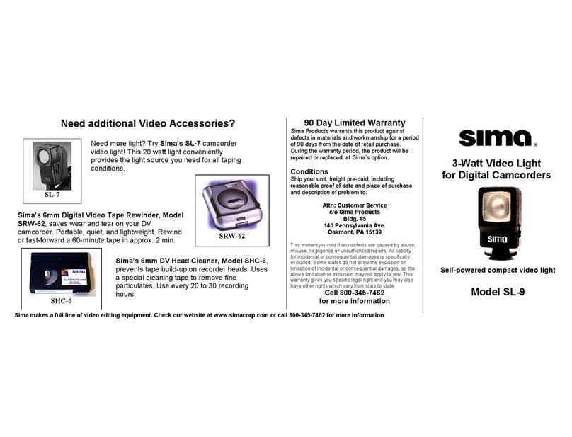 Sima SL-9 Manuel utilisateur