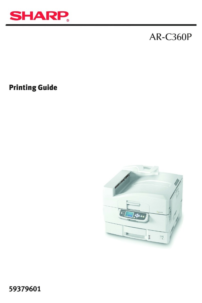 Sharp AR-C360P Guide de configuration