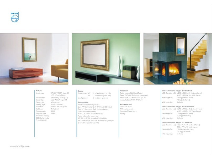 Philips 23MW9010 Manuel utilisateur