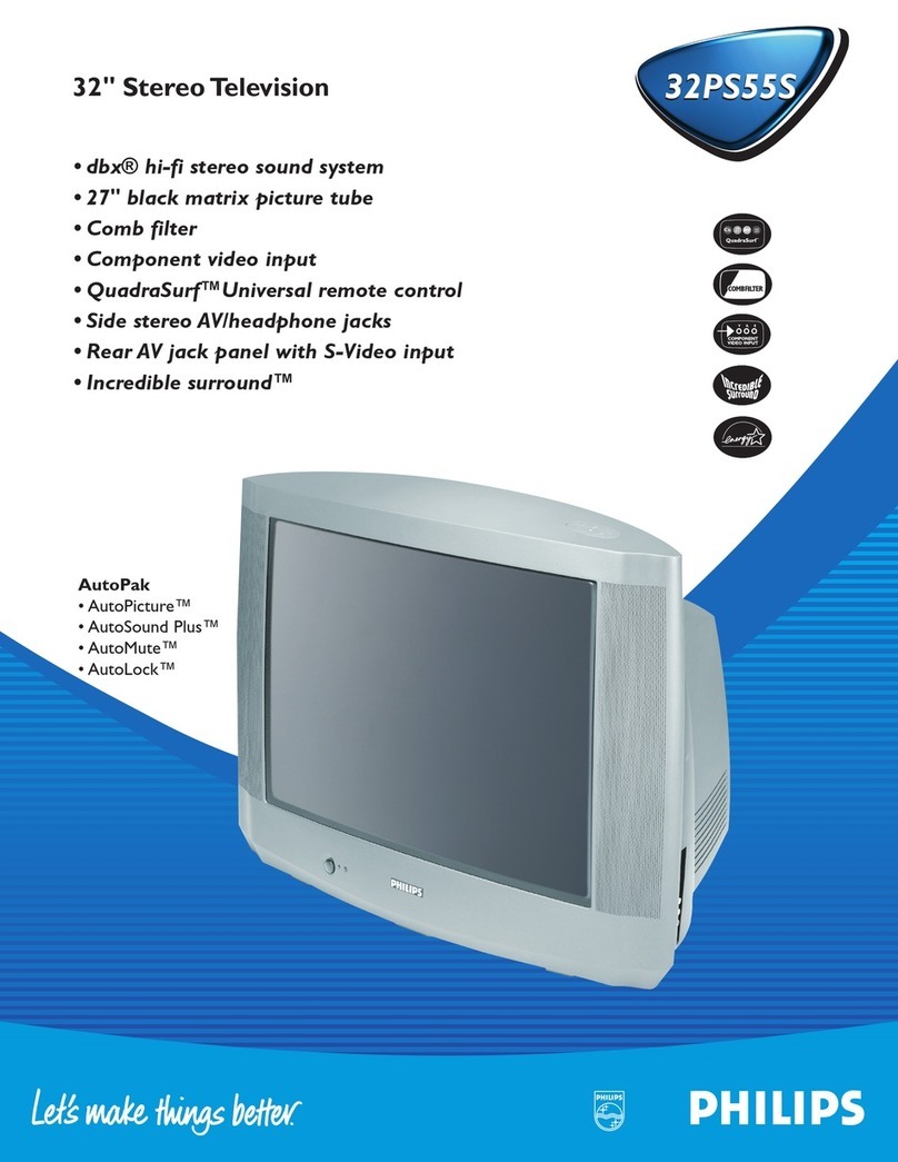 Philips 32PS55S Manuel utilisateur