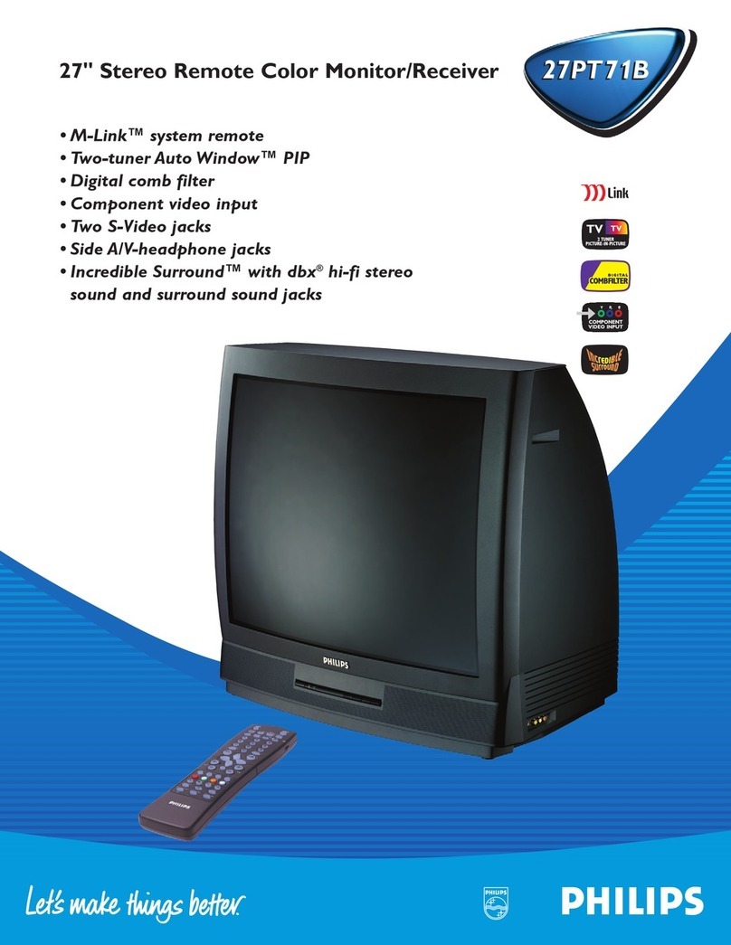 Philips 27PT71B Manuel utilisateur Philips 27PT71B Manuel utilisateur