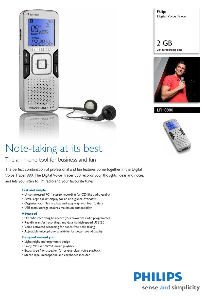Philips LFH0880 Manuel utilisateur