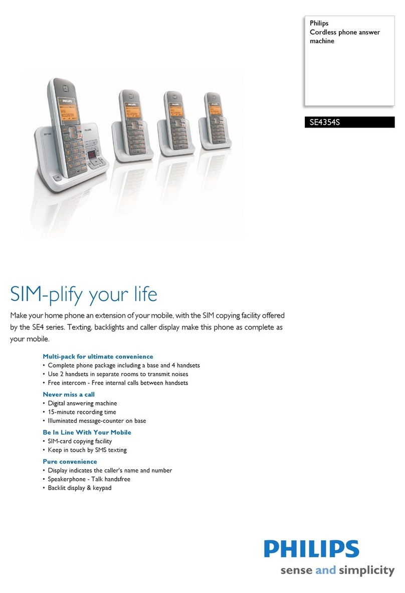 Philips SE4354S Manuel utilisateur