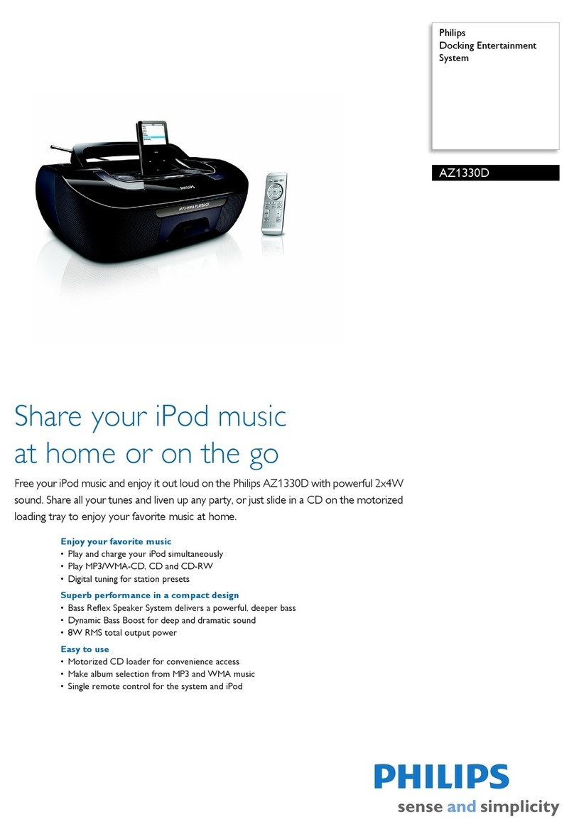 Philips AZ1330D Manuel utilisateur