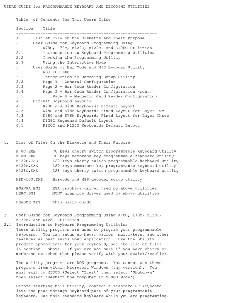 Partner KB-78M Manuel utilisateur