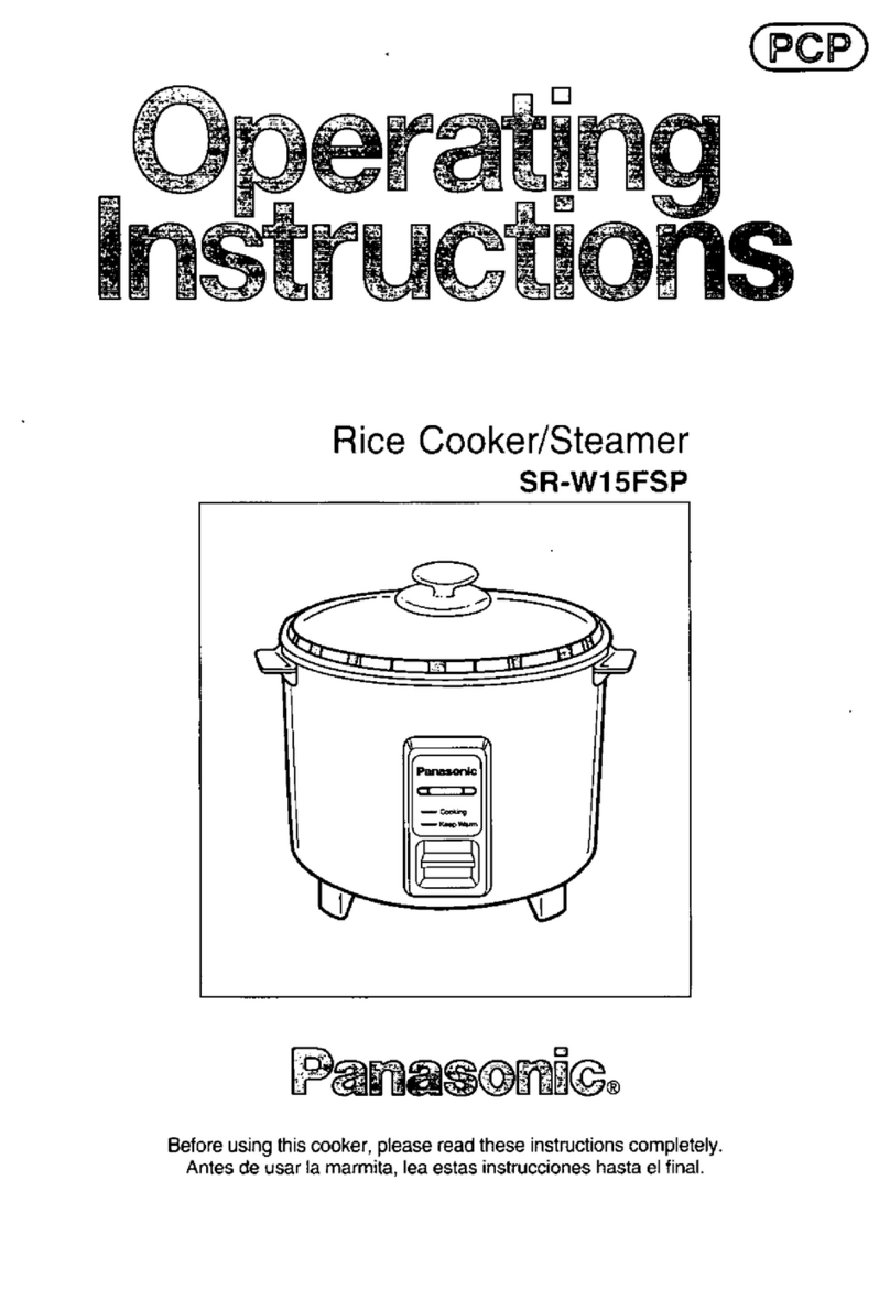 Panasonic SR-W15FSP Manuel utilisateur