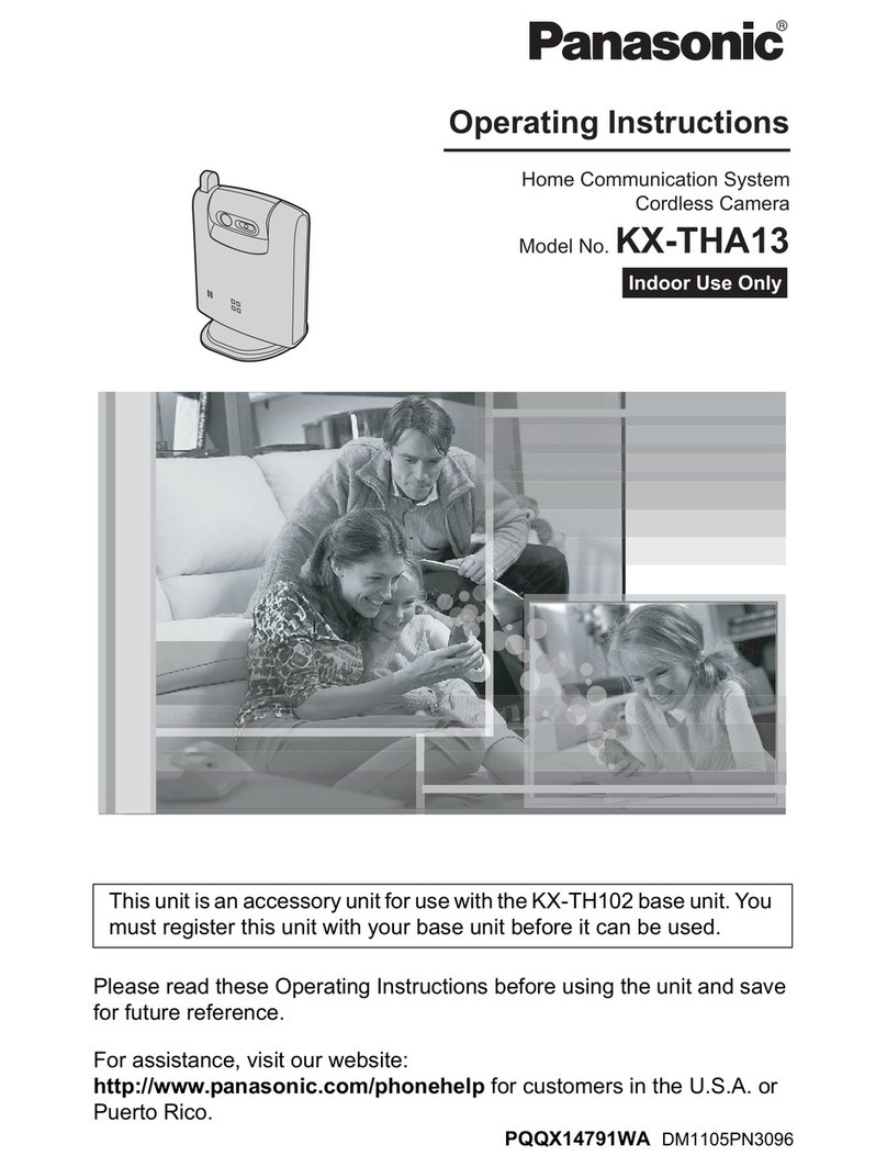 Panasonic KX-THA13 - Telephone Wireless Monitoring... Manuel utilisateur