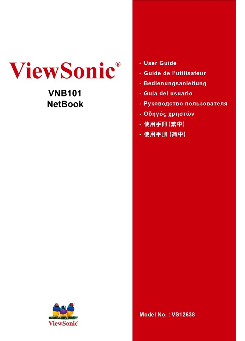 ViewSonic VNB101 Manuel utilisateur