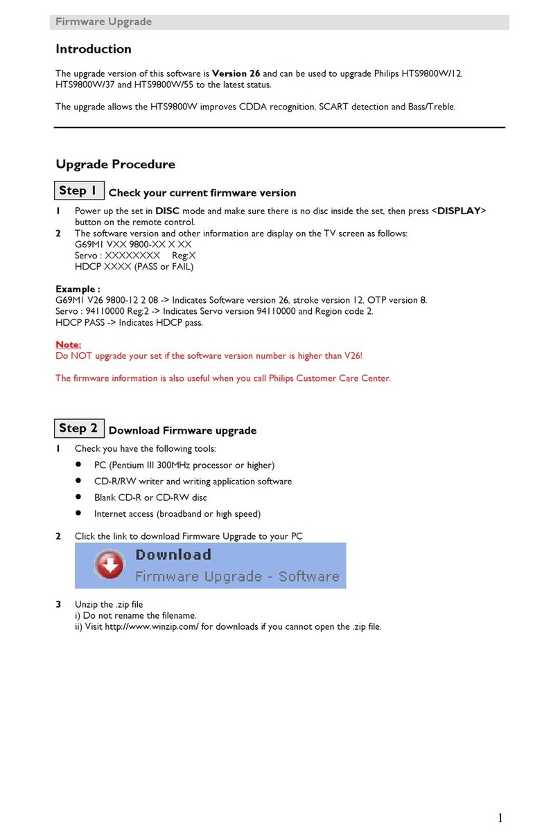 Philips HTS9800W Guide de démarrage rapide