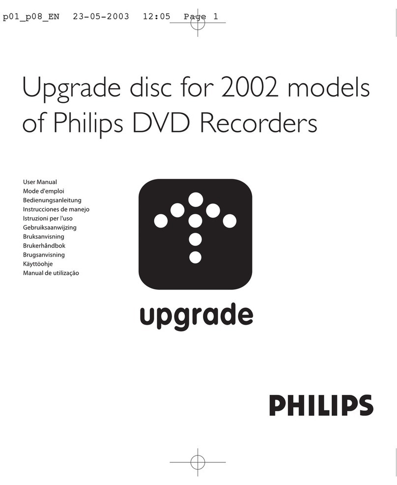 Philips DVDR890 Manuel utilisateur