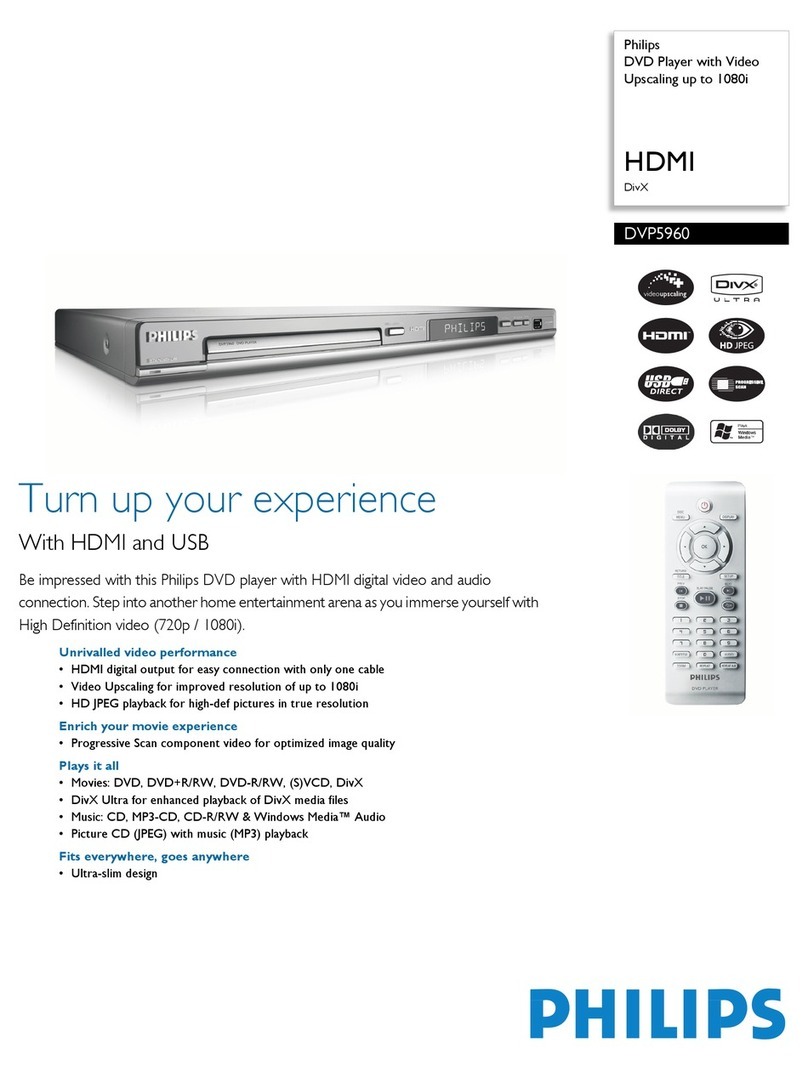 Philips DVP5960 Manuel utilisateur