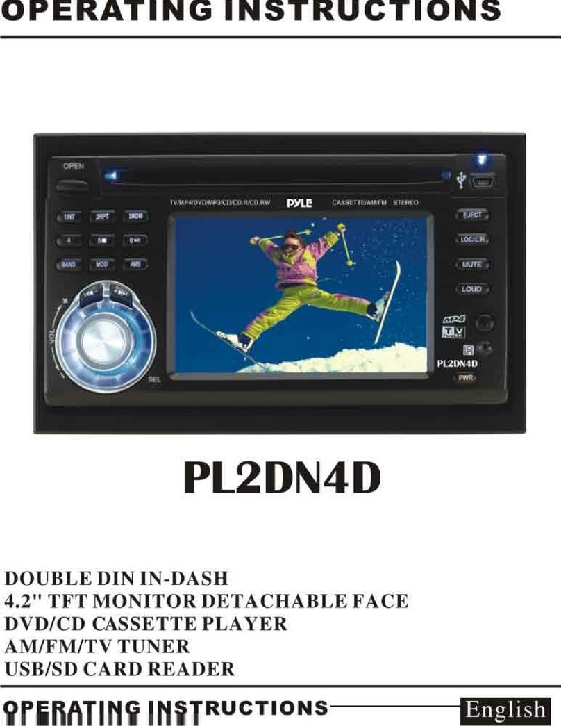 Pyle PL2DN4D Manuel utilisateur