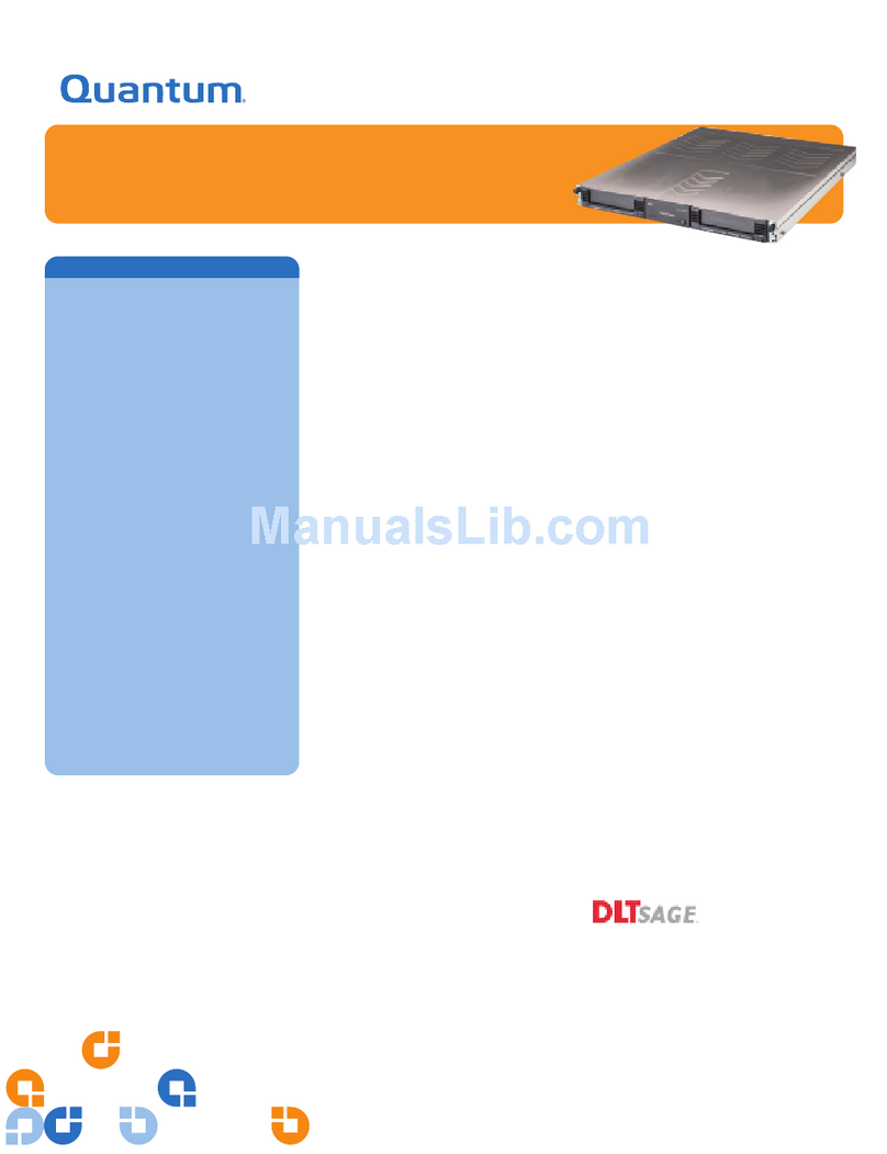 Quantum DLTtape SDLT 600 Manuel utilisateur