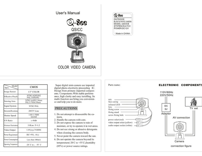 Q-See QSICC Manuel utilisateur