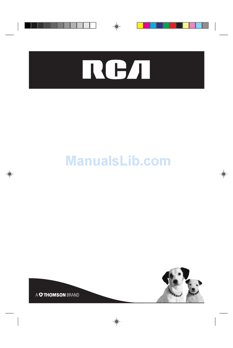 RCA 27F501TDV Manuel utilisateur