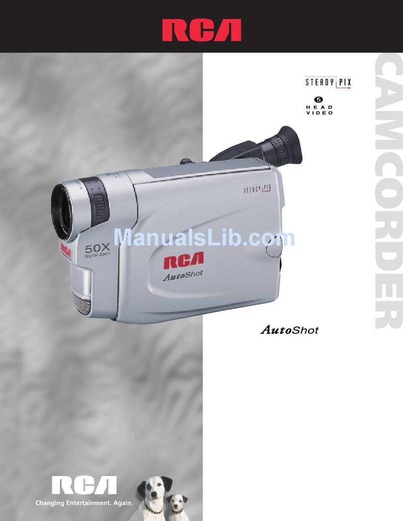 RCA Autoshot CC6163 Manuel utilisateur RCA Autoshot CC6163 Manuel utilisateur