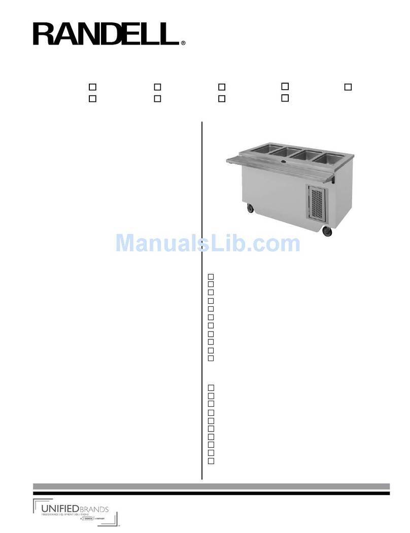 Randell 14G HTD-2 Manuel utilisateur