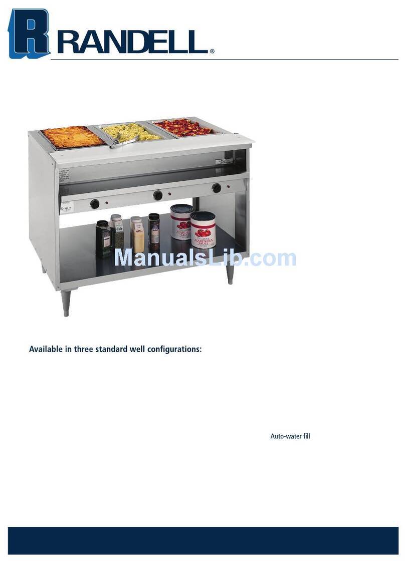 Randell 3500 Manuel utilisateur Randell 3500 Manuel utilisateur