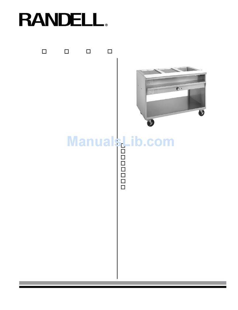 Randell 3300 Manuel utilisateur Randell 3300 Manuel utilisateur