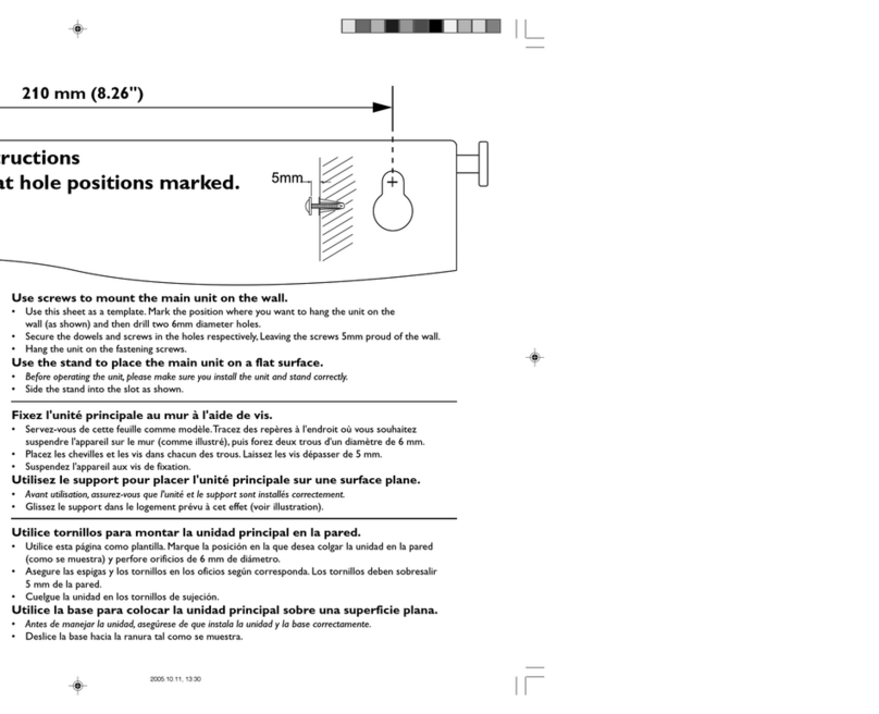 Philips MCM240 Manuel utilisateur