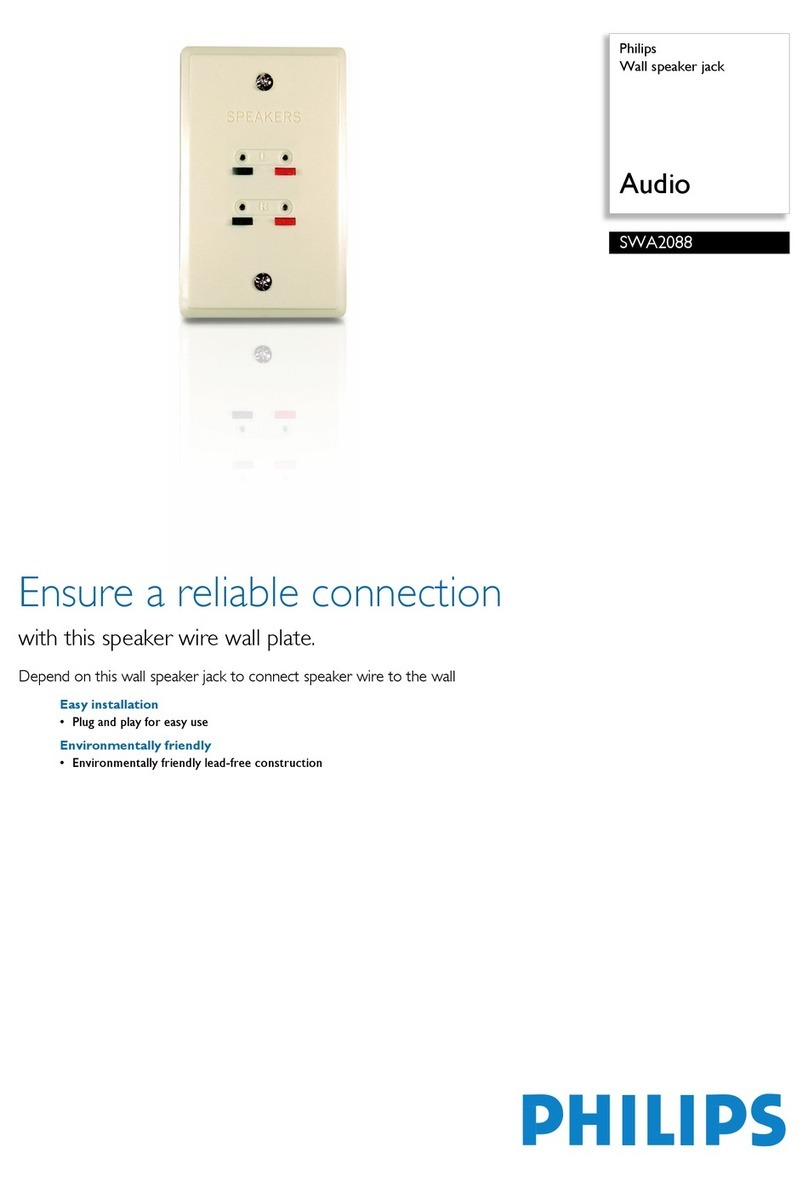 Philips SWA2088 Manuel utilisateur