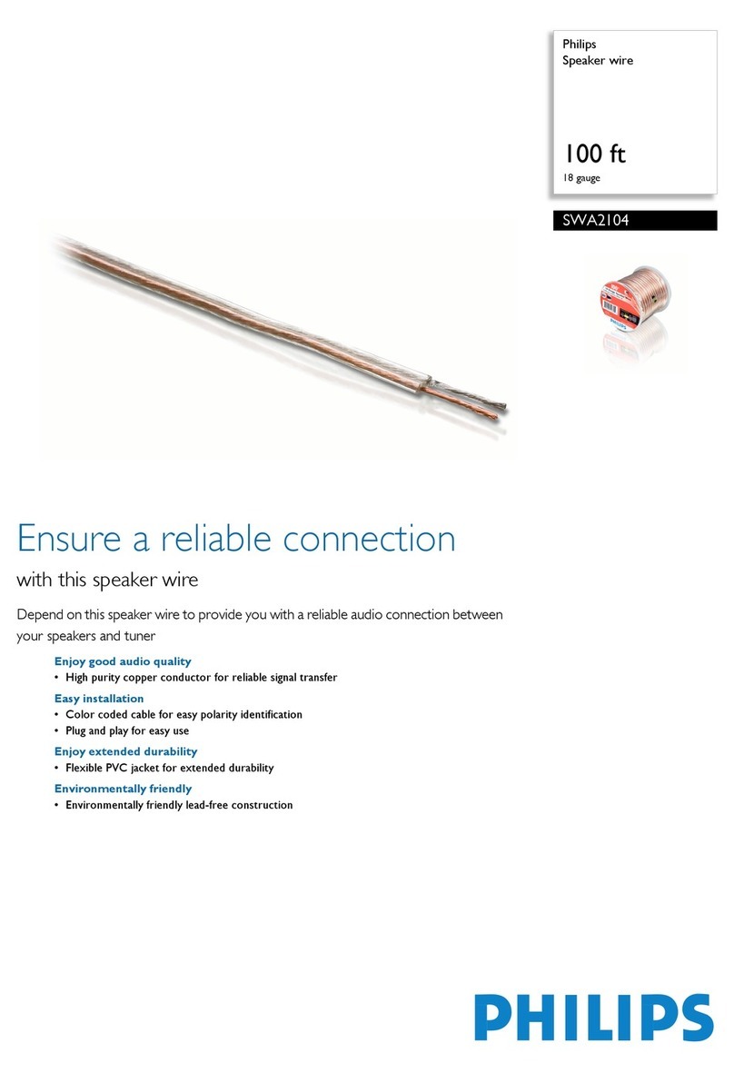 Philips SWA2104 Manuel utilisateur Philips SWA2104 Manuel utilisateur