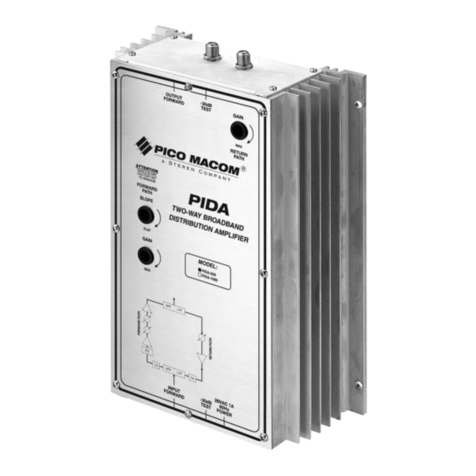 Pico Macom PIDA-550 Manuel utilisateur