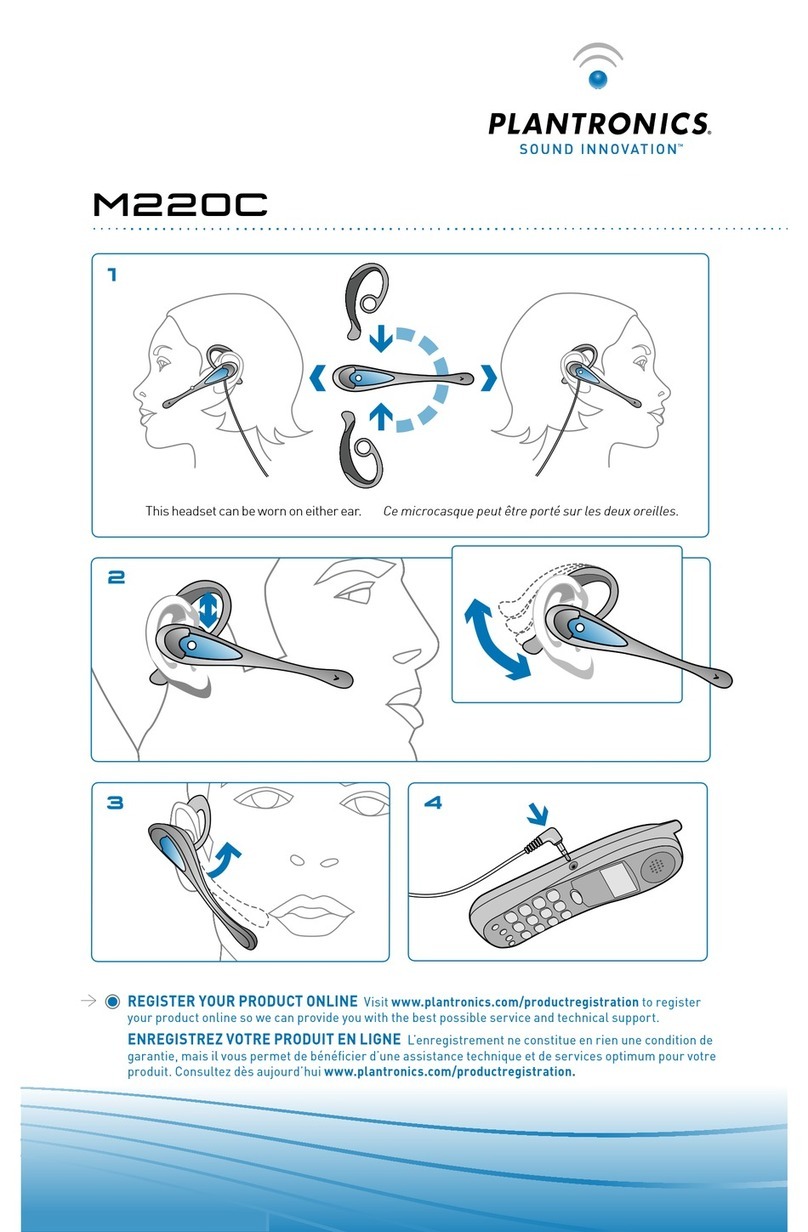 Plantronics M220C Manuel utilisateur