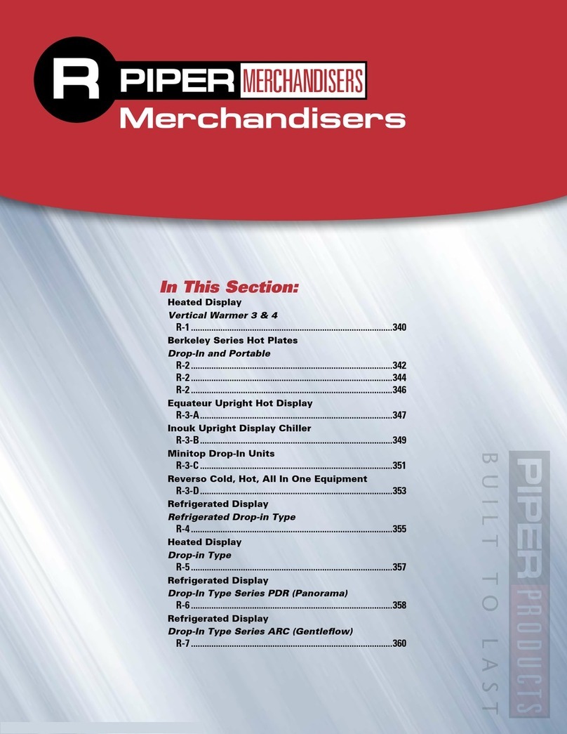 Piper Products 31708 Manuel utilisateur