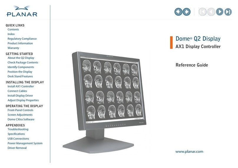 Planar Dome Q2 Manuel utilisateur