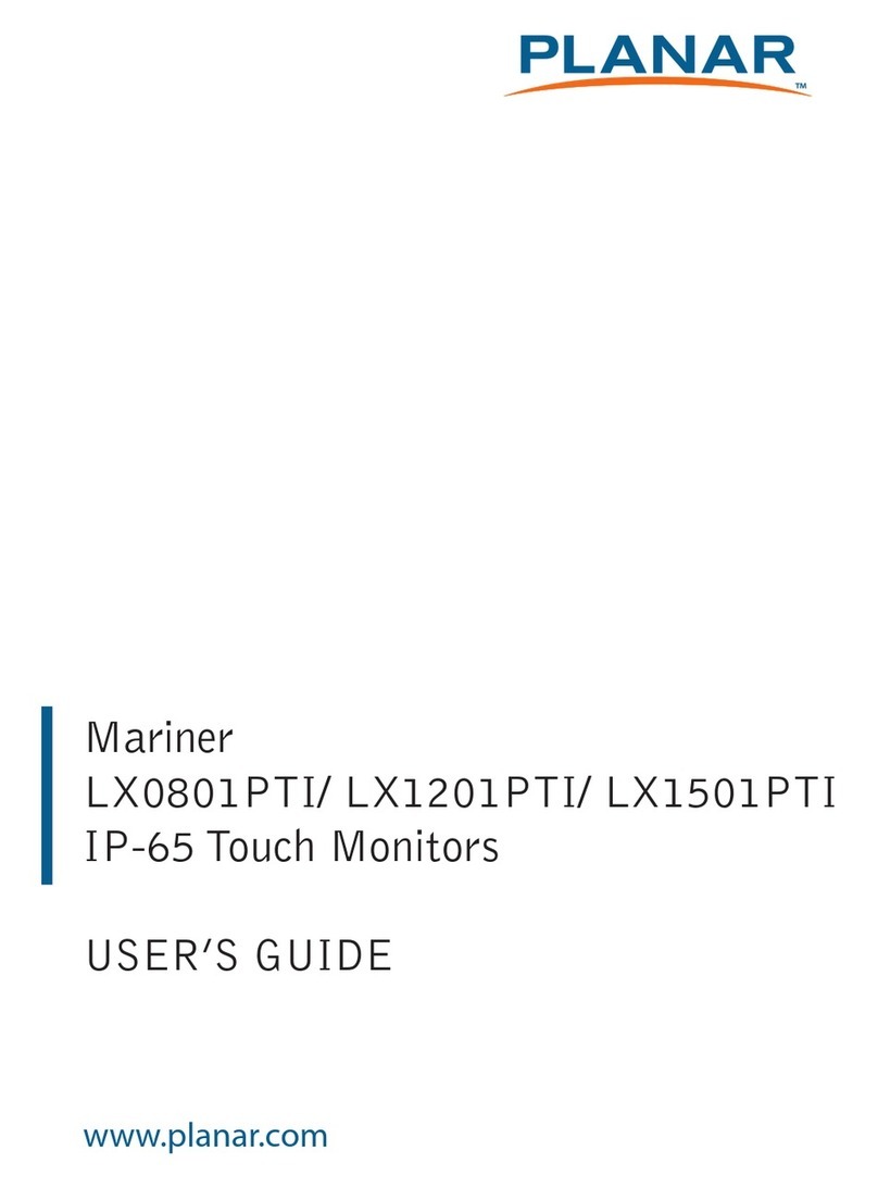 Planar LX1501PTI Manuel utilisateur