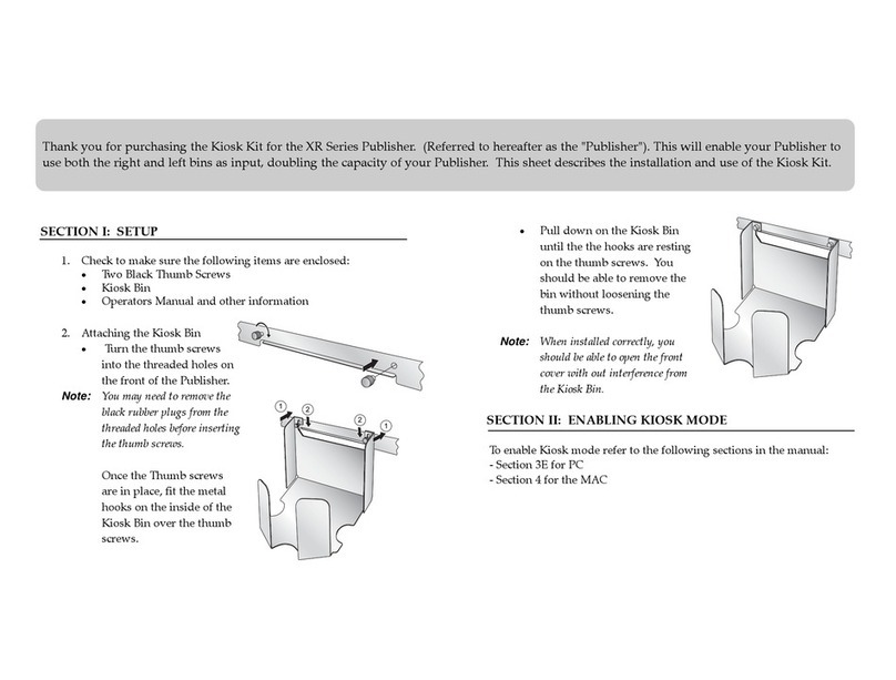 Primera Bravo SE Manuel utilisateur