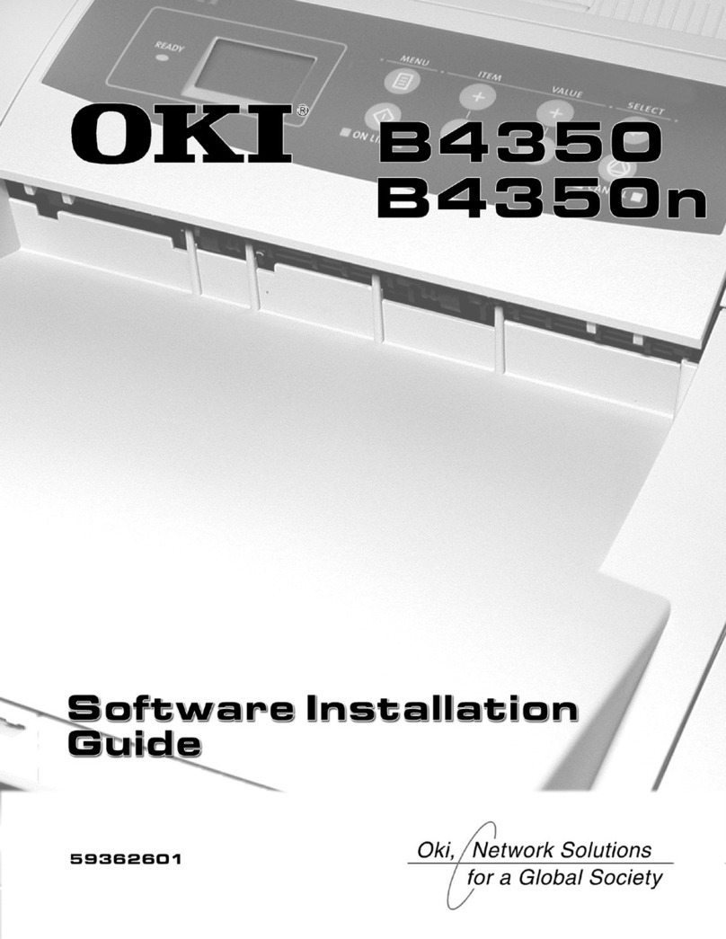 Oki B4350 Series Mise à jour du firmware