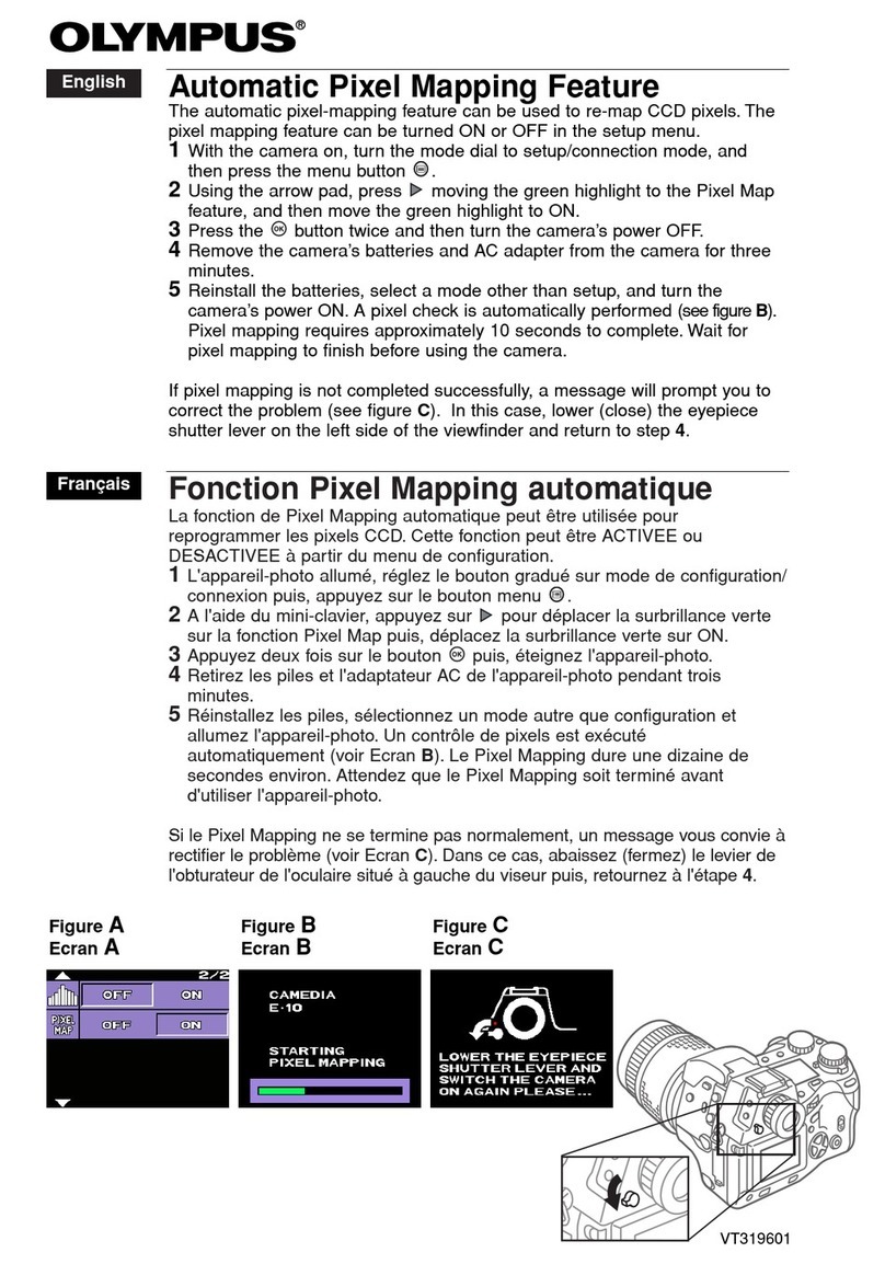 Olympus E-10 - 4MP Digital Camera Manuel utilisateur