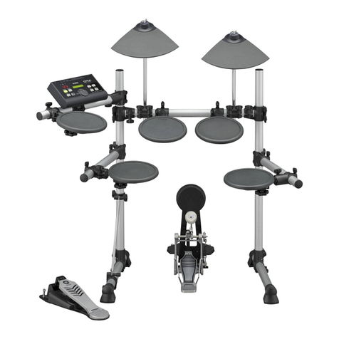 Yamaha DTX500 Manuel utilisateur
