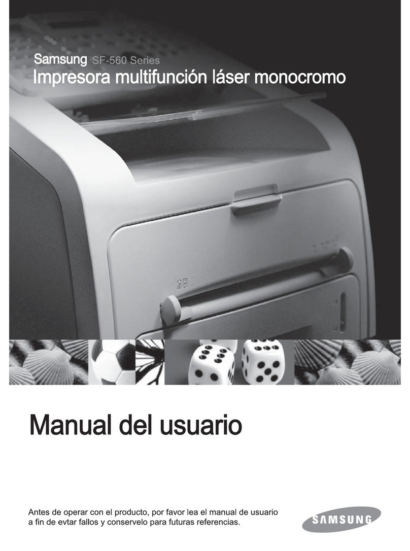 Samsung SF-565PR Guide de l'utilisateur