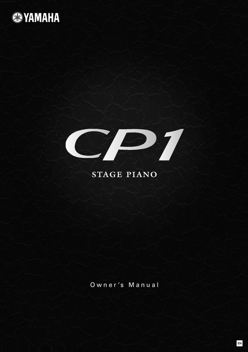 Yamaha CP1 Manuel utilisateur