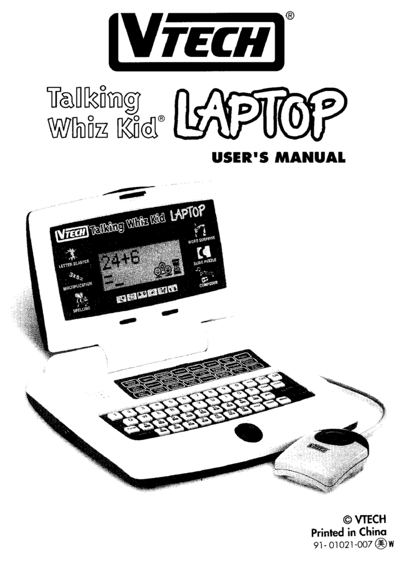 V-tech Talking Whiz Kid Power Mouse Manuel utilisateur