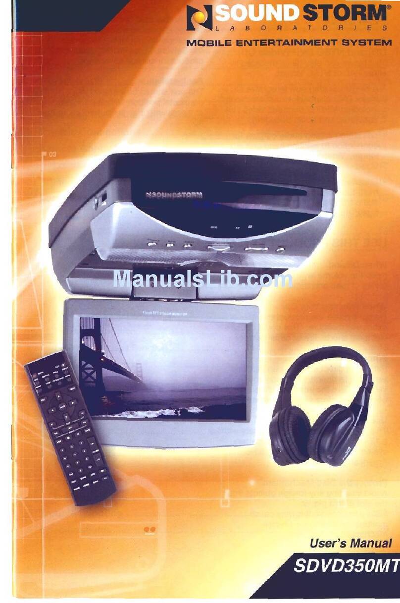 Sound Storm SDVD350MT Manuel utilisateur