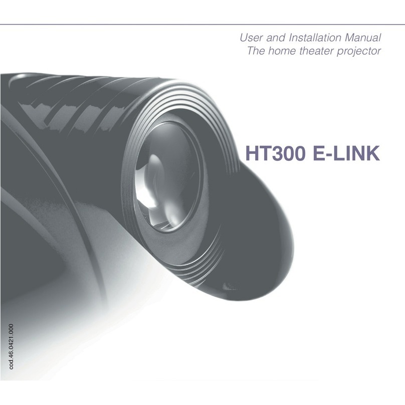 Sim2 E-LINK HT300 Manuel d'utilisation