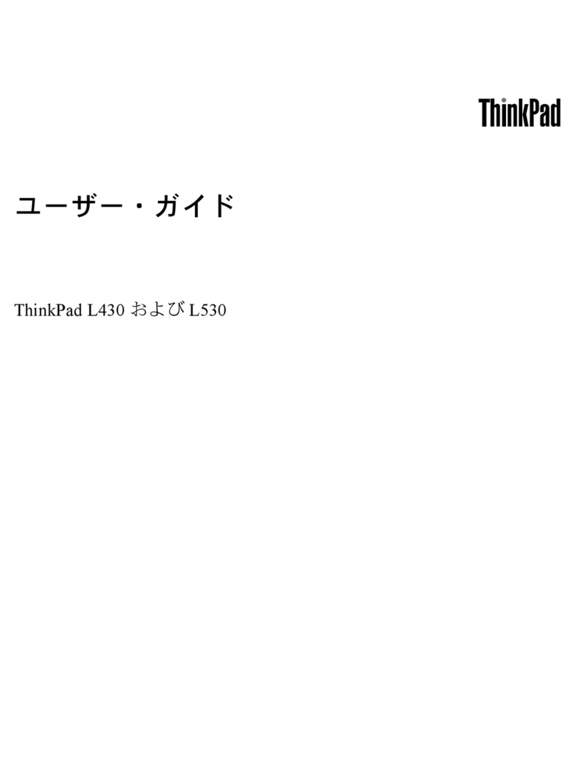 Lenovo ThinkPad L430 Manuel utilisateur