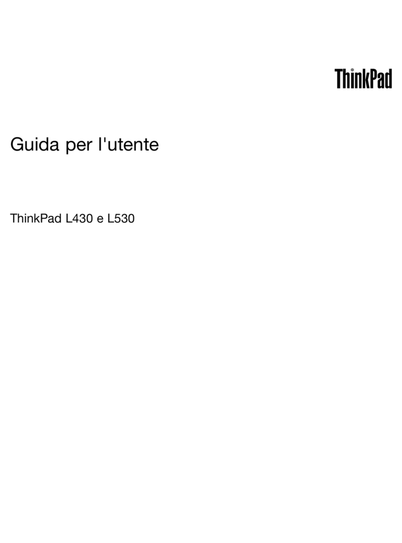 Lenovo ThinkPad L430 Mode d’emploi