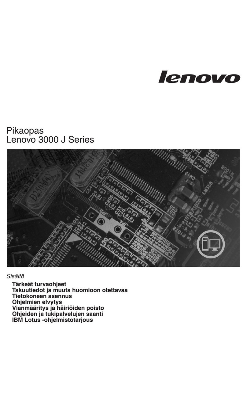 Lenovo J100 Manuel utilisateur