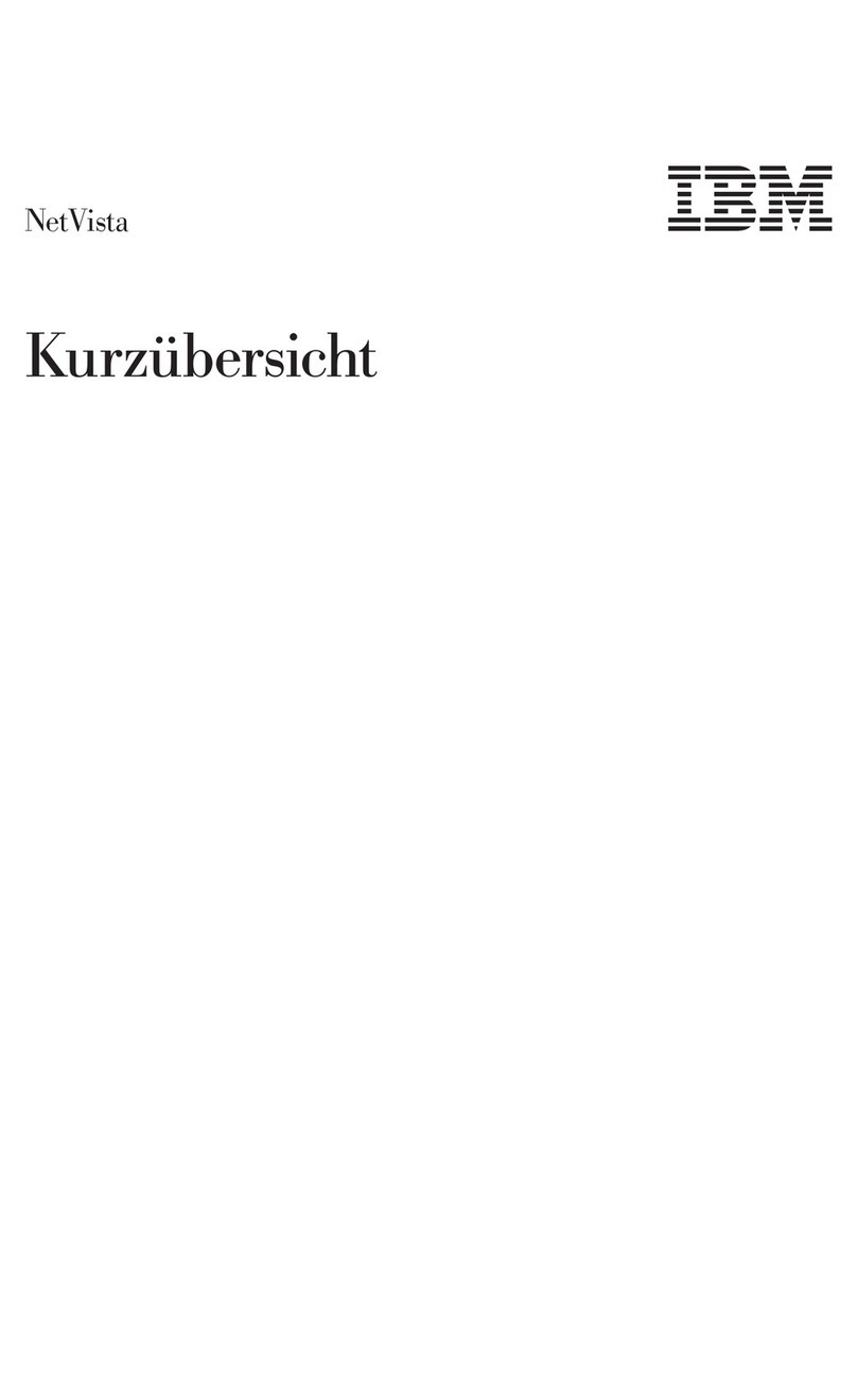 IBM NetVista A30 Manuel utilisateur IBM NetVista A30 Manuel utilisateur