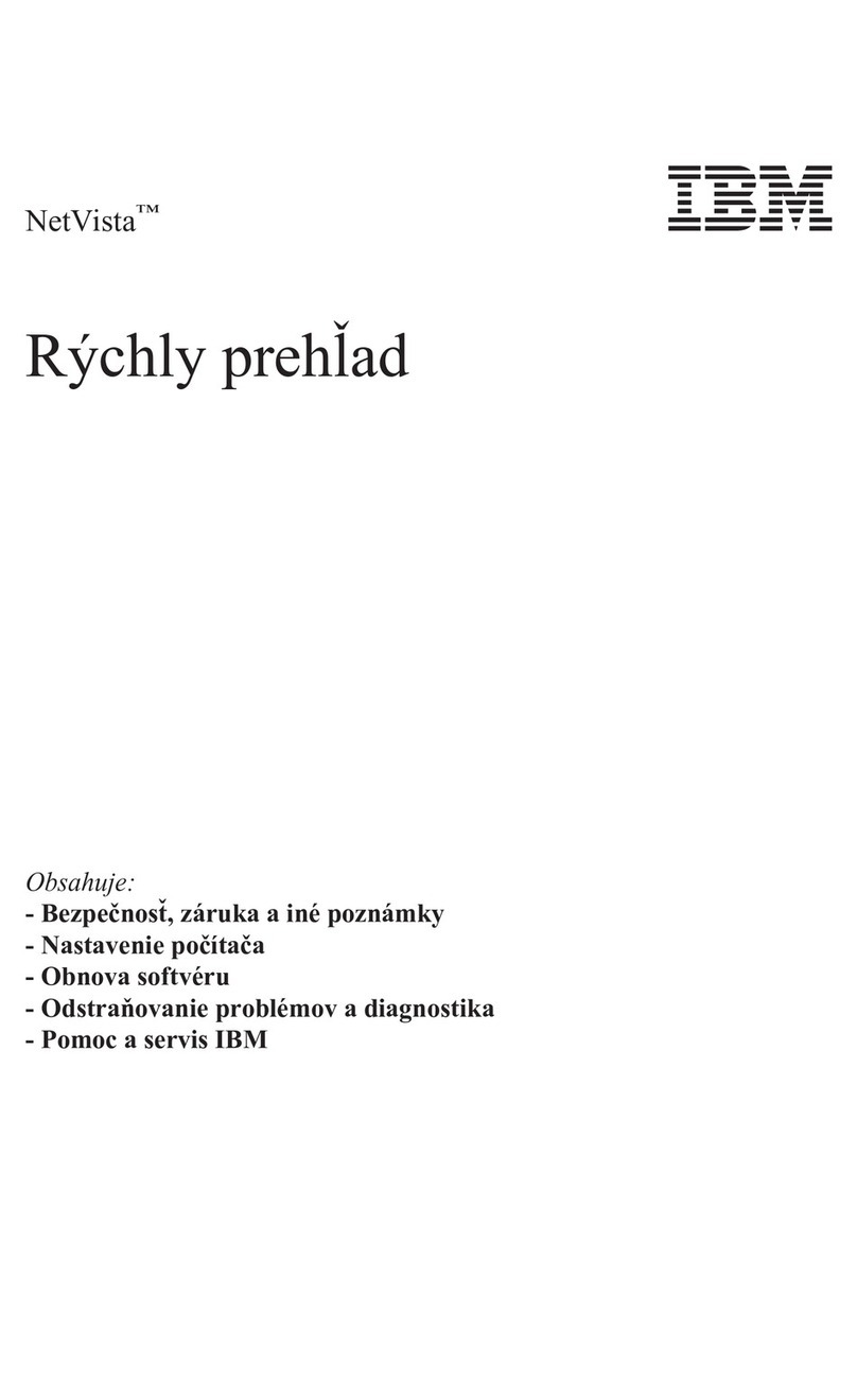 IBM NetVista A30 Manuel utilisateur