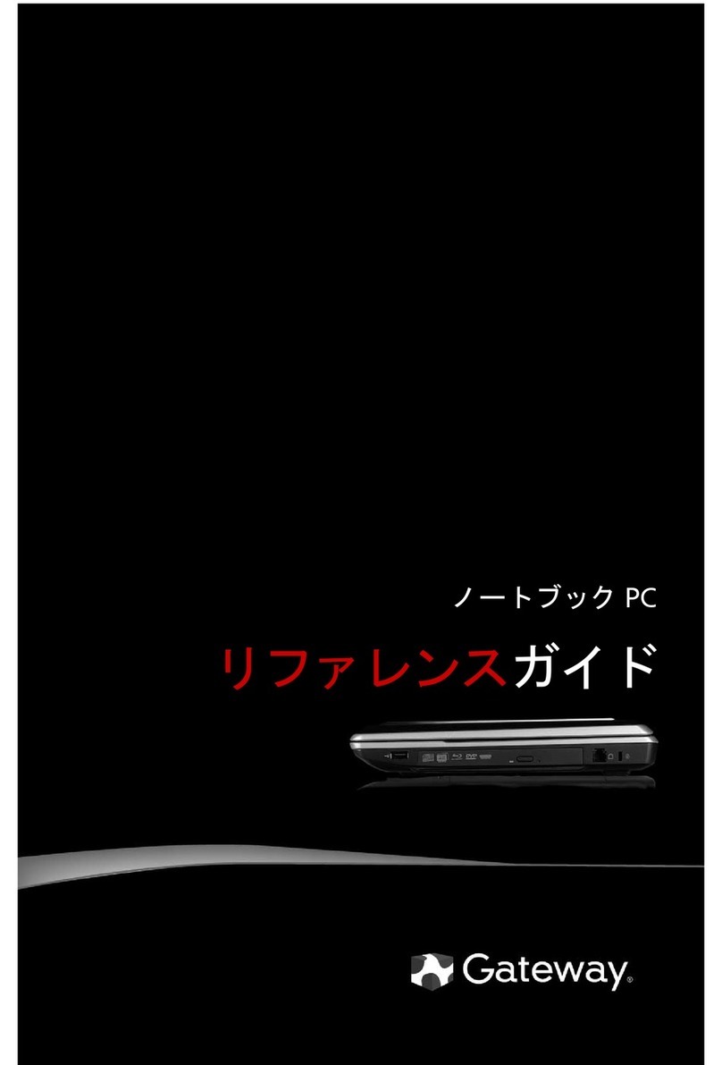 Gateway TC73 Manuel utilisateur