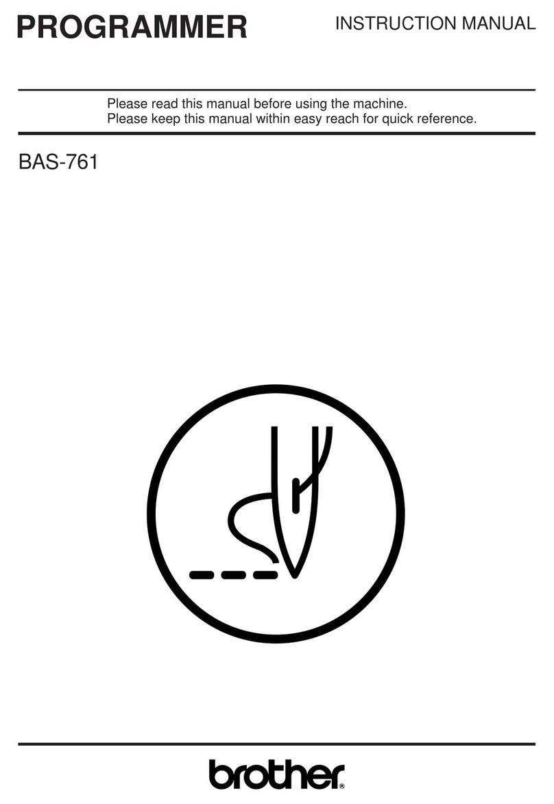 Brother BAS-761 Manuel utilisateur Brother BAS-761 Manuel utilisateur