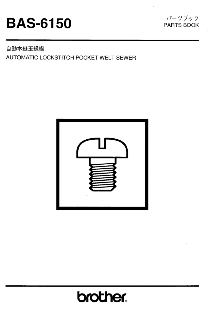 Brother BAS-6150 Manuel utilisateur Brother BAS-6150 Manuel utilisateur