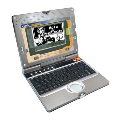 V-tech Touch Tablet Advanced Manuel utilisateur